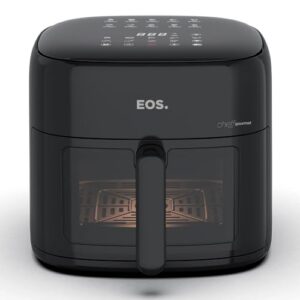 Fritadeira Sem Óleo Air Fryer Eos Chef Gourmet 6.2 Litros Compacta Digital Preto Eaf60p 110v