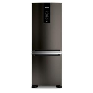 Geladeira Brastemp Eclipse Collection Frost Free Inverse A+++ 461 litros cor Black Inox com tecnologia Inverter e Freeze Control Advanced 110V