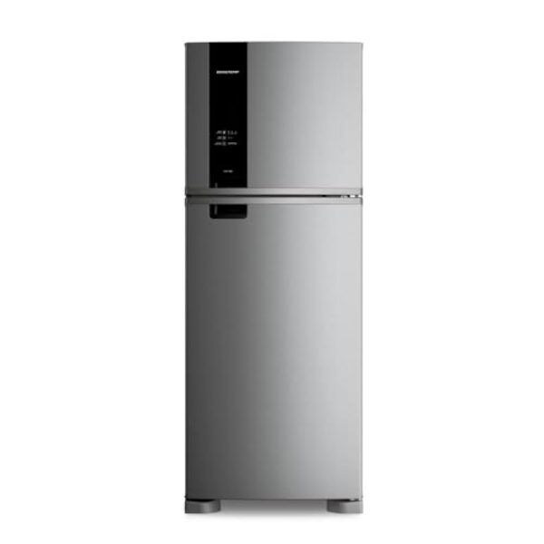 Geladeira Brastemp Frost Free Duplex A+++ 463 Litros Cor Inox com Fresh Box e Cold Room - BRM55FK 110V
