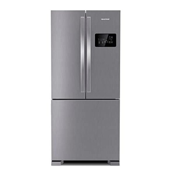 Geladeira Brastemp Frost Free French Door A+++ 554 litros Cor Inox - BRO85AK 220V