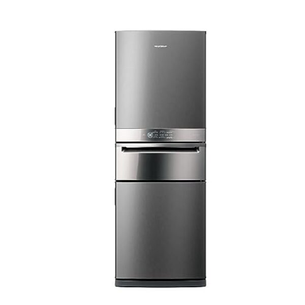 Geladeira Brastemp Inverse 3 Frost Free 419 litros cor Inox com Freeze Control Pro-BRY59CK 110V