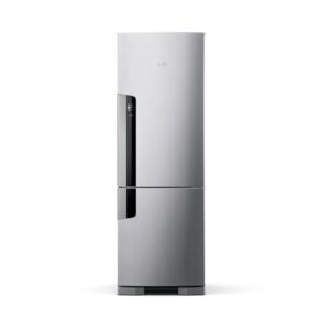 Geladeira Consul Frost Free Duplex 397 litros Evox com freezer embaixo - CRE44BK 220V