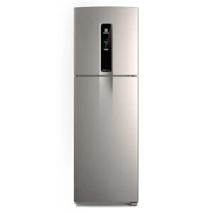 Geladeira Electrolux Frost Free Inverter 410L Efficient com AutoSense Inox Look (IF46S) 220V