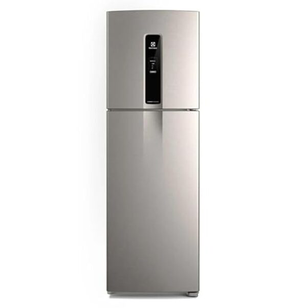 Geladeira Electrolux Frost Free Inverter 410L Efficient com AutoSense Inox Look (IF46S) 127V