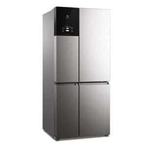 Geladeira Electrolux Frost Free Inverter 581L FlexiSpace 4 Portas Cor Inox Look (IQ8S) - 127V