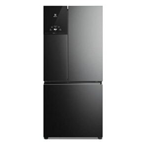 Geladeira Electrolux Multidoor Efficient Com Autosense e Inverter 590 l Black Inox Look (IM8B) 127V