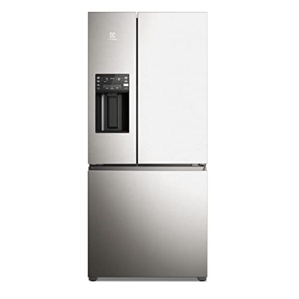 Geladeira Electrolux Multidoor Efficient Com Autosense, Inverter e Dispenser de Água e Gelo 540 l Inox Look (IM8IS) 127V