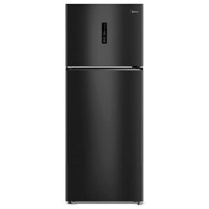 Geladeira Frost Free Duplex 463L Slim cor Black Inox Midea MD-RT645MTA281-127v