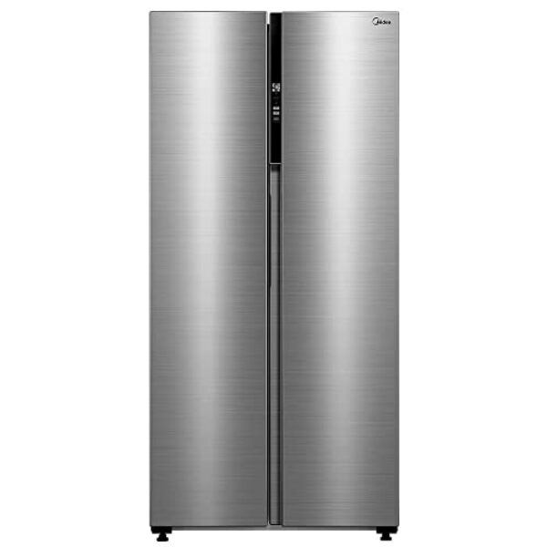 Geladeira Frost Free Side By Side 442L Cor Inox Midea MDRS598FGA041-127v