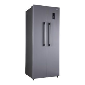 Geladeira Refrigerador HQ Frost Free Side By Side 460 Litros Cinza HQ-460SBSFF (127V)
