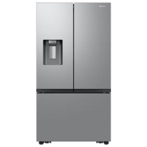 Geladeira Samsung French Door RF27 com All Around Cooling™ com Dispenser de Água e Gelo 576L Inox