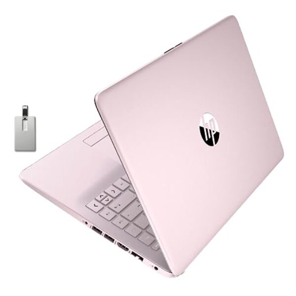 HP Laptop BrightView HD Premium Stream de 14 polegadas, Intel Celeron N4120, 16 GB de RAM, 64 GB de armazenamento eMMC, gráficos UHD, webcam HD, Office 365 de 1 ano, Bluetooth, WiFi, HDMI, Win 11s,