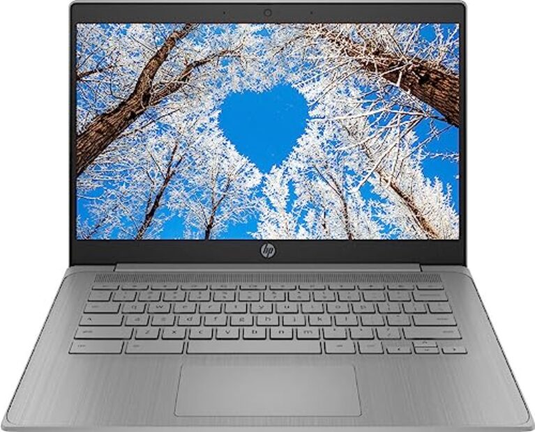 HP Laptop Estudantil Chromebook 14 Hd Topo De Linha, Processador Intel Pentium Quad-Core N4120, 4 Gb De Ram, Emmc De 64 Gb, Wi-Fi 5, Webcam, Bluetooth, Reunião Via Zoom, Chrome Os, Com Acessório Gm