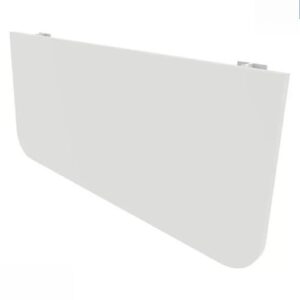 Mesa de Cozinha Dobrável Portátil 117cm x 40cm Suspensa Compacta Escritório Borda Arredondada