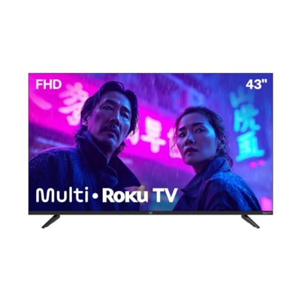 Multi Roku TV 43" Smart DLED FHD Wi-fi 3 HDMI Alexa e Google Home