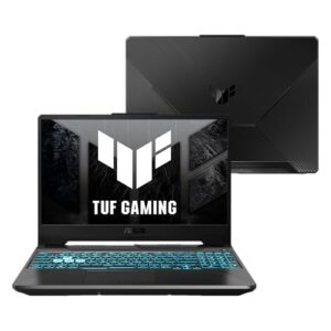 Notebook ASUS TUF Gaming A15, RTX 3050, AMD RYZEN 7, 16 GB, 512 GB SSD, W11 Home, Tela 15.6'' FHD, Graphite Black - FA506NCR-HN088W