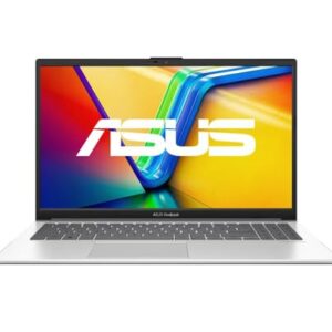Notebook ASUS Vivobook Go 15, Intel Core i3 N305, 8GB, 256GB, W11 Home, Tela 15,60" FHD, Cool Silver - E1504GA-NJ434W