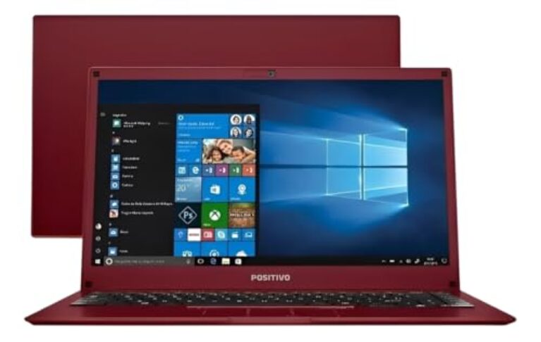 Notebook Positivo Intel Quadcore 2gb Ssd 32gb Windows 10 14' (PROMOÇÂO Novo de Mostruário POUCAS UNIDADES)