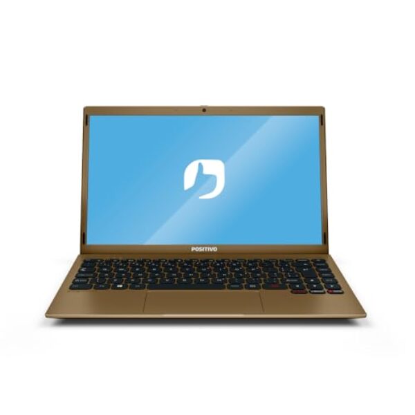 Notebook Positivo Motion Gold_Q4128CI-1 Intel® Atom® Quad Core™ Linux 4GB 128GB 14,1'' - dourado