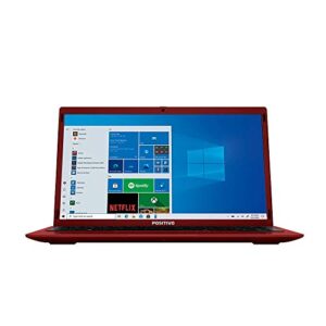 Notebook Positivo Motion Q464C Red Quad Core 4GB 64GB Tela 14" Windows10