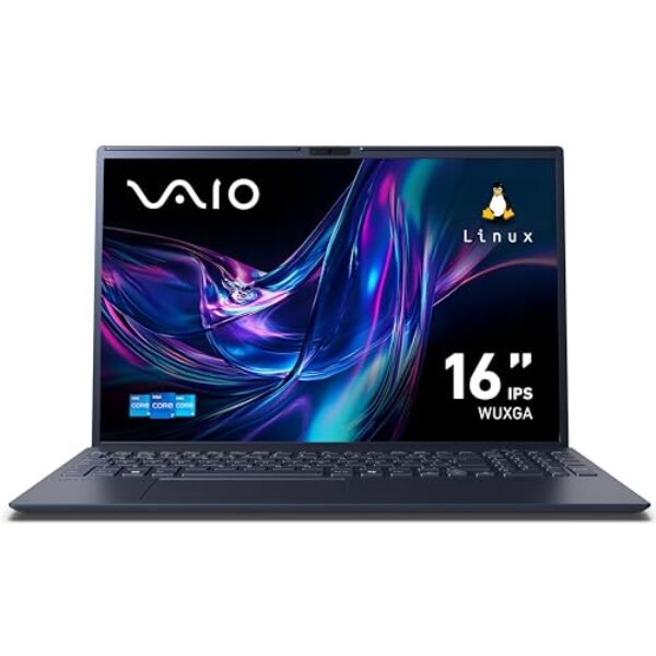 Notebook VAIO FE16 Intel® Core™ i5-1335U Linux 16GB RAM 512GB SSD 16" IPS WUXGA Antirreflexo - Cinza Grafite
