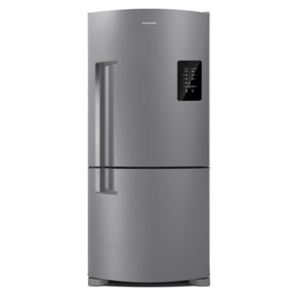 Refrigerador Brastemp Frost Free Inverse 588 Litros Inox BRE85AK – 127 Volts