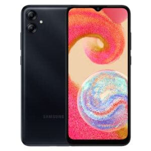 Samsung Galaxy A04e 64GB 4G Wi-Fi Tela 6.5'' Dual Chip 3GB RAM Câmera Dupla + Selfie 5MP com modo Retrato Bateria de 5000mAh - Preto (Recondicionado)