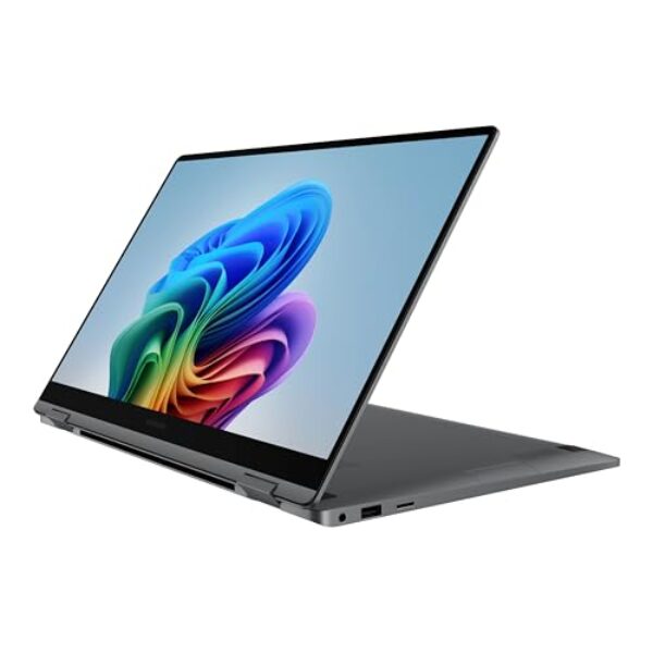 SAMSUNG Galaxy Book5 360 Copilot+ PC de 15,6 polegadas, laptop AI Business, Windows 11 Pro, processador Intel Core Ultra 7 256V, tela sensível ao toque FHD AMOLED, 16GB/512GB, modelo 2025