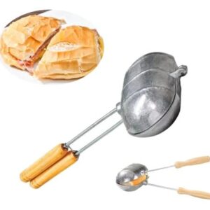 Sanduicheira Tostequeira Pão Frances Em Aluminio Fundido
