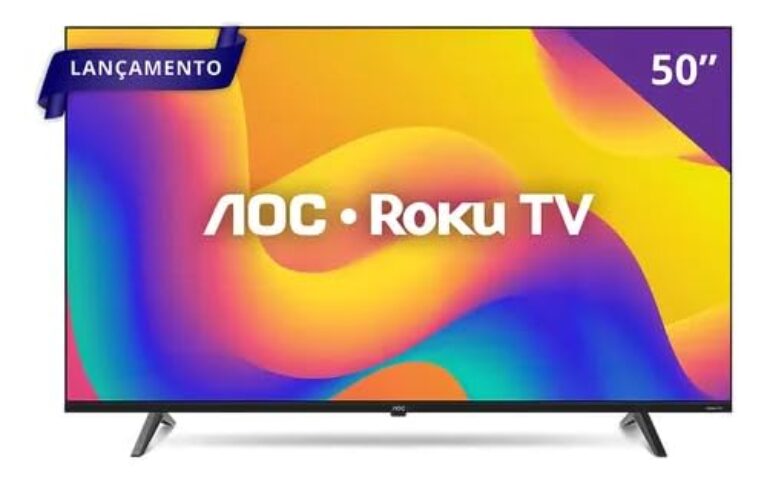 Smart TV 50" 4K UHD AOC Roku TV 50U7045/78G