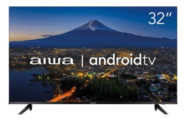 Smart TV AWS 32”, Android, HD, Borda Ultrafina, HDR10, Dolby Áudio