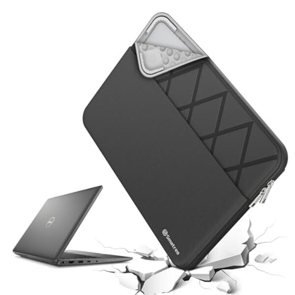 Smatree Capa de laptop para Dell XPS 13 2 em 1 de 13 polegadas, XPS 13/13 Plus/13 9345 Copilot+ PC, capa com bolso, zíper YKK, design patenteado à prova de choque (E402)