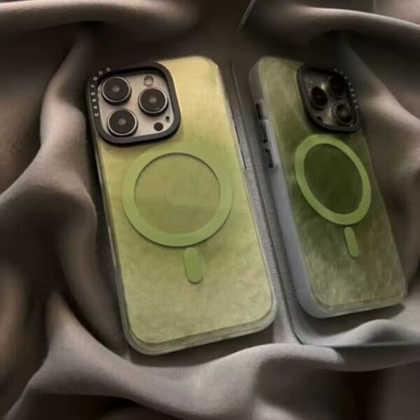 YOGISU Capas de celular com sucção magnética e toque para iPhone 13 (para iPhone 13/A02)