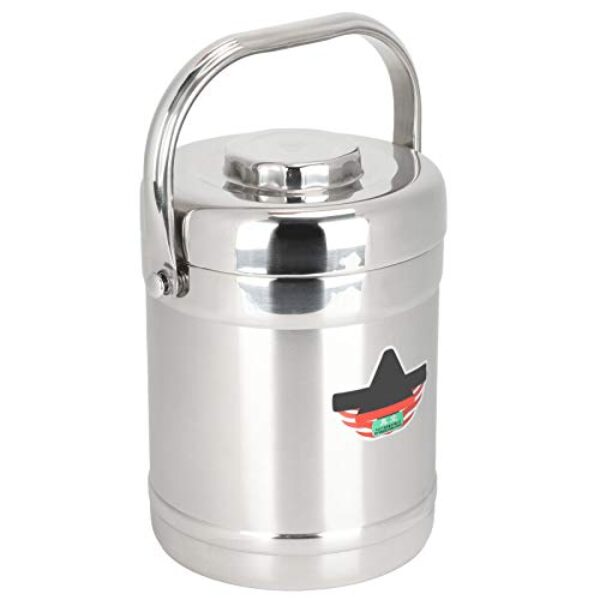 Zerodis Recipiente de Comida Quente Lancheira a Vácuo para Jardinagem Doméstica Utensílios de Cozinha Com Isolamento de Aço Jarra Térmica Capacidade de 1,8L para Uso Doméstico e de Escritório