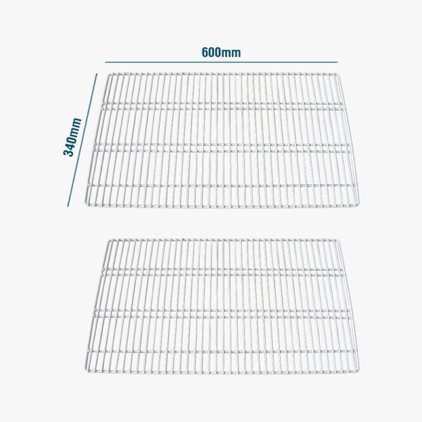 02 Prateleiras Geladeira Continental RFct470 Grade