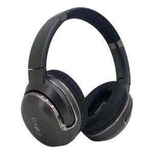 12953 Fone de Ouvido Sem Fio Headphone Gamer Bluetooth, ANC, Redução de Ruído Adaptável, Áudio Espacial, Graves Potentes, 4 Microfones Integrados, até 50h Bateria, Over-Ear Confortável, Preto