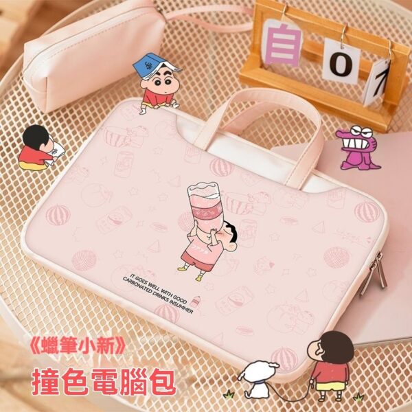 [12 polegadas-17.3 polegadas] Bolsa para laptop Crossbody pode cobrir carrinho de bagagem Caso Computador de 15.6 polega