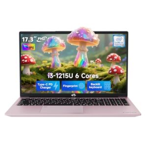 15.6'' FHD Business-Gaming-Laptop-Computer - 8 Cores AMD Ryzen 7 6800H, 32GB DDR5 RAM 1TB SSD(Beat Intel i7 12700H, Up to 4.7GHz), AMD Radeon 680M GPU, IPS, 100W Type-C, Fingerprint, Backlit Keyboard