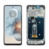 16.7 cm para Motorola Moto G24 Power LCD Display Touch Panel Digitalizador Montagem de Tela Substituição (Preto com Moldura)