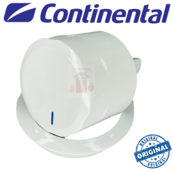 1 Botão para o Fogão Continental Branco Com Moldura