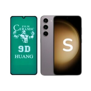 1 ou 3 Película de Cerâmica Galaxy S e M 9D para Todos Modelos: S23 / S22 / S21 / S20 / M21/ M22 / M31/ Note (1, Transparente, M11)