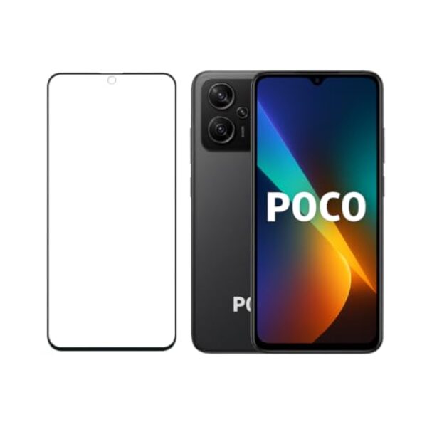 1 ou 3 Películas de Vidro 3D Todos Modelos Poco: C50 C51 C61 F6 F3 F5 M2 M3 M6 X5 X6 PRO PLUS (3, Transparente, F4)