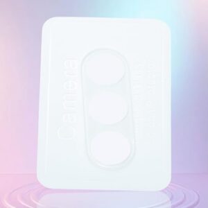 1 peça de capa de lente de telefone 9H brilhante protetor de lente de câmera para Samsung Galaxy A04s vidro transparente