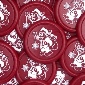 20 peças de adesivos de selo de cera de Natal Papai Noel autoadesivos de selo de envelope ótimos para presentes de convite de Natal decoração de envelope de cartão de felicitações