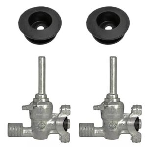 2 registro + 2 vedação para cooktop fogão fischer | original