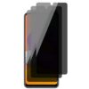 3 PCS Protetor de tela de privacidade, para Samsung Galaxy A23 A23 5G A33 5G A53 A73 5G S20 S21 FE 5G, protetores de filme de telefone anti-espião