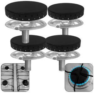 4 Espalhador tampa para Boca de Fogão + 4 Queimador Bacia para Fogão Consul Erva Doce, Canela,