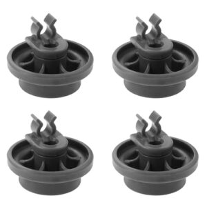 4 pacotes 4581DD3003B Conjunto de rodas inferiores para lava-louças compatível com LG lava-louças substitui 4581DD9002B 1372292 AP4437752 EA3523051 AH3523051 AH3523051 PS3523051