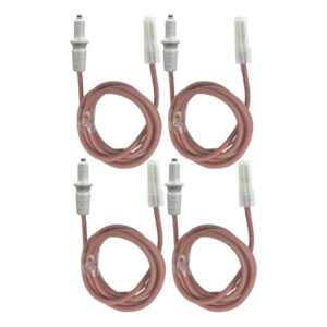 4 Vela Eletrodo Fogão Esmaltec / Venax Acendedor Peças Fogao