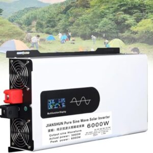 5000w 6000w 8000w 9000w 10000w 12000w Inversor De Onda Senoidal Pura Inversores De Energia Dc Dc 12v / 24v / 48v / 60v / 72v / 96v Para Ac 220v 230v Inversor De Energia Para Caminh, 10000W, 60V